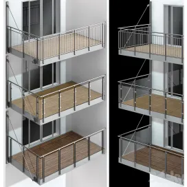 Metal Balcony